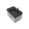 Castello Usa Amazon 30-inch Gray Right Vanity Set with Black Top and Chrome Handles CB-MC-30G-CHR-2056R-BL - alternate 1